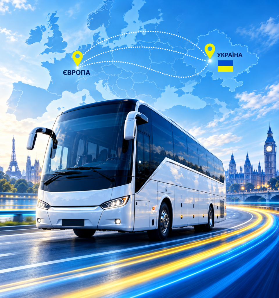 Автобус UATravelexpress на трасі